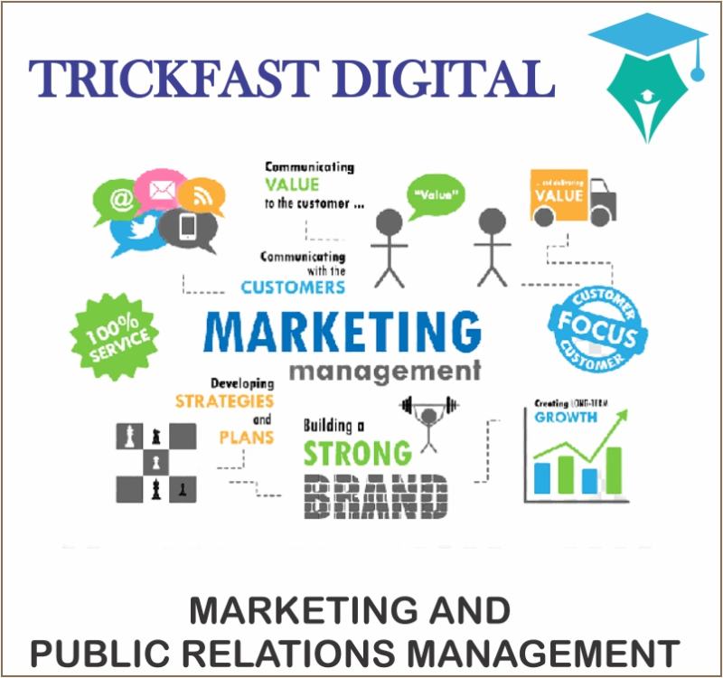MARKETING AND PUBLIC RELATIONS MANAGEMENT